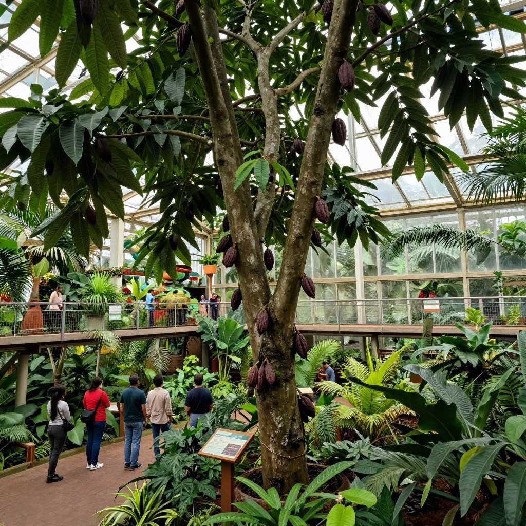 The Best Things to Do in Cologne 15 Tropical greenhouse with cacao trees at Chocolate Museum