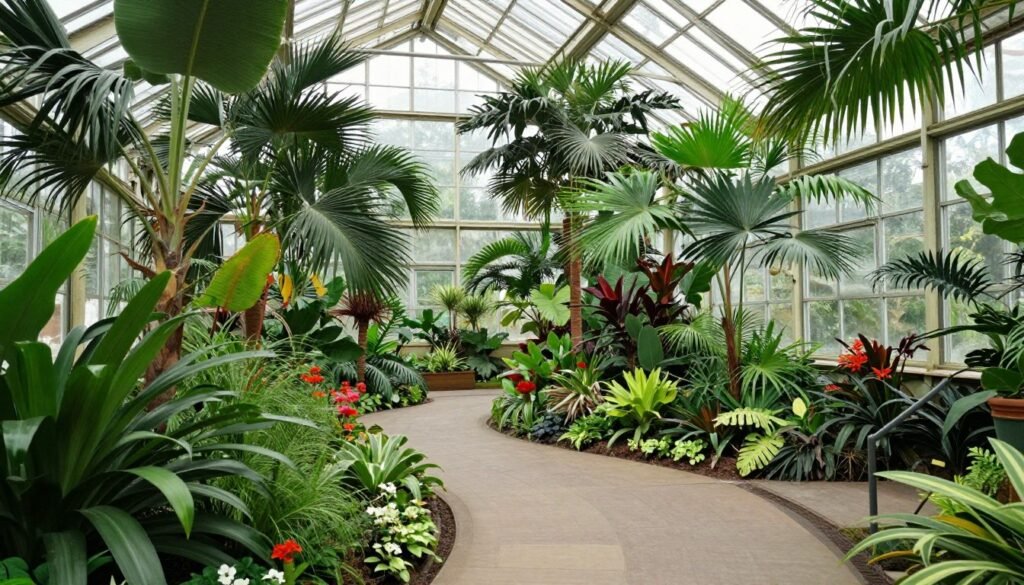 The Best Things to Do in Linz 11 Tropical plants in the greenhouse at Linz Botanical Garden