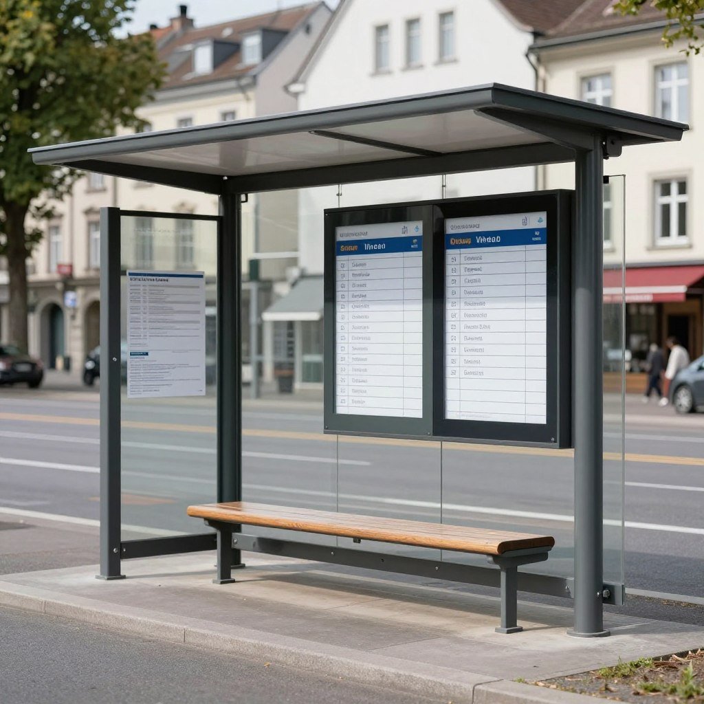 The Best Hotels in Vaduz 29 Vaduz bus stop with modern bus shelter