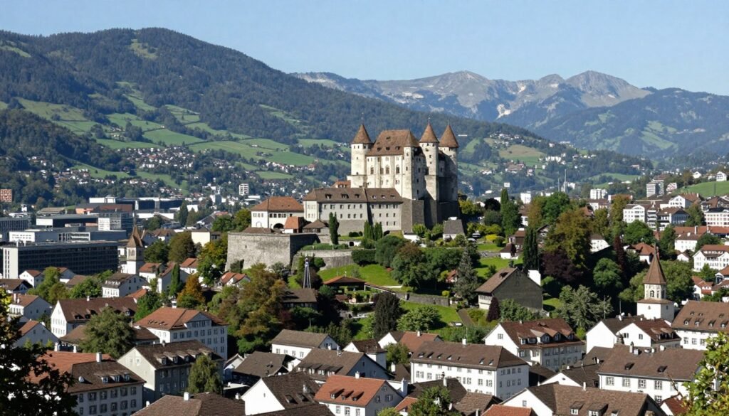The Best Things to Do in Balzers 19 Vaduz capital of Liechtenstein view from distance
