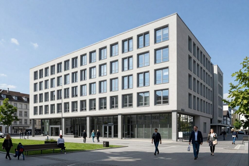 The Best Hotels in Vaduz 19 Vaduz government building and business district