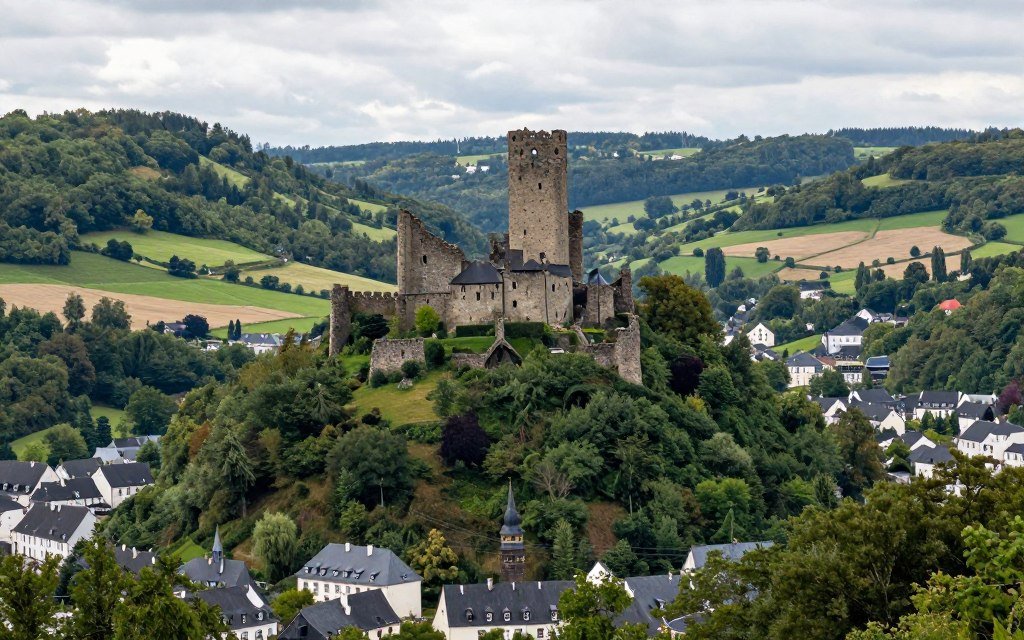 Valley of Seven Castles Luxembourg landscape