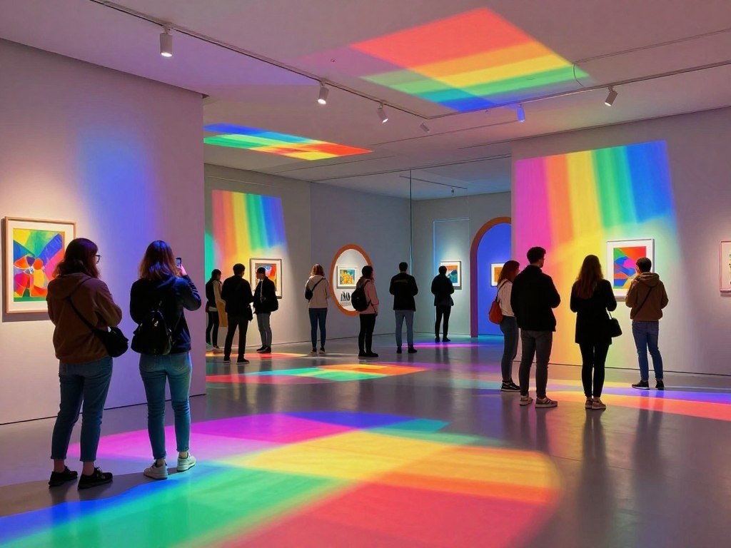 The Best Things to Do in Berlin 48 Visitors enjoying immersive art installation at IKONO Berlin