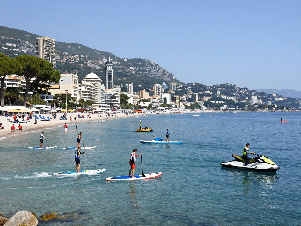 The Best Things to Do in Monaco 25 Water sports activities at Larvotto Beach