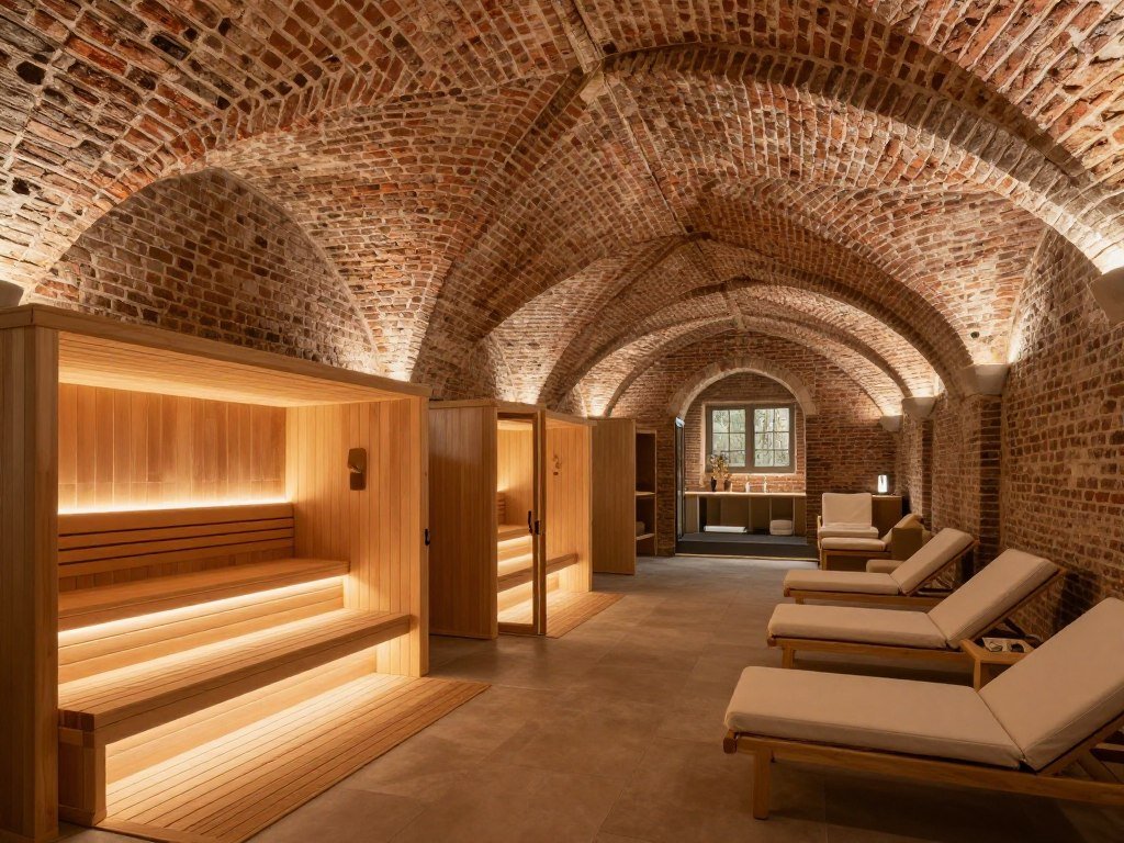 Wellness center at Grand Hotel Casselbergh in Bruges