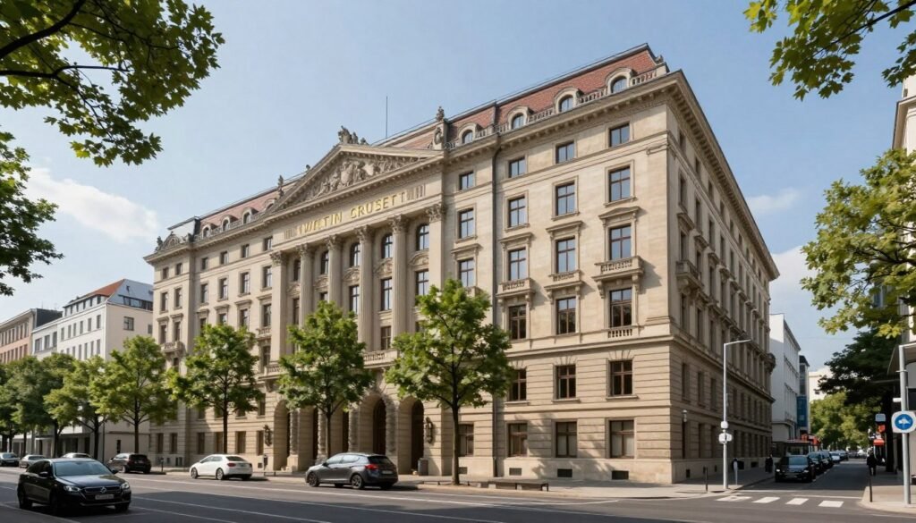 The Best Hotels in Berlin 16 Westin Grand Berlin hotel exterior historic building Friedrichstrasse