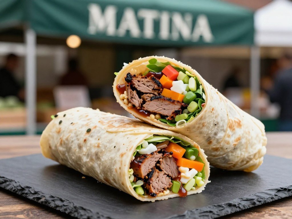 The Best Bristol Restaurants 2026 12 Wrap from Matina at St Nicholas Market in Bristol