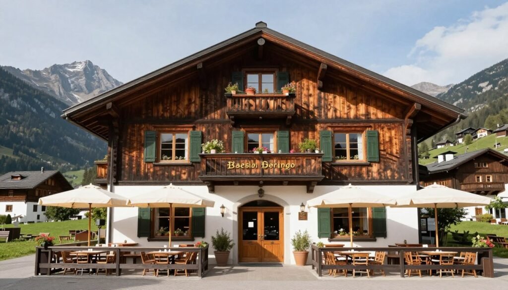 Zur Alten Eiche restaurant in nearby Triesen