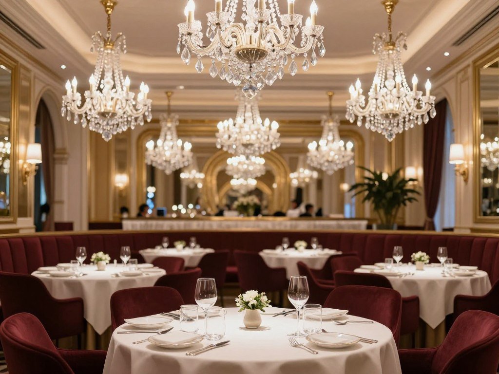The Best Restaurants in Monaco 1 elegant Monaco restaurant interior with sophisticated table setting
