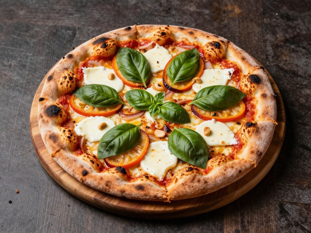 gourmet vegan pizza in Frankfurt