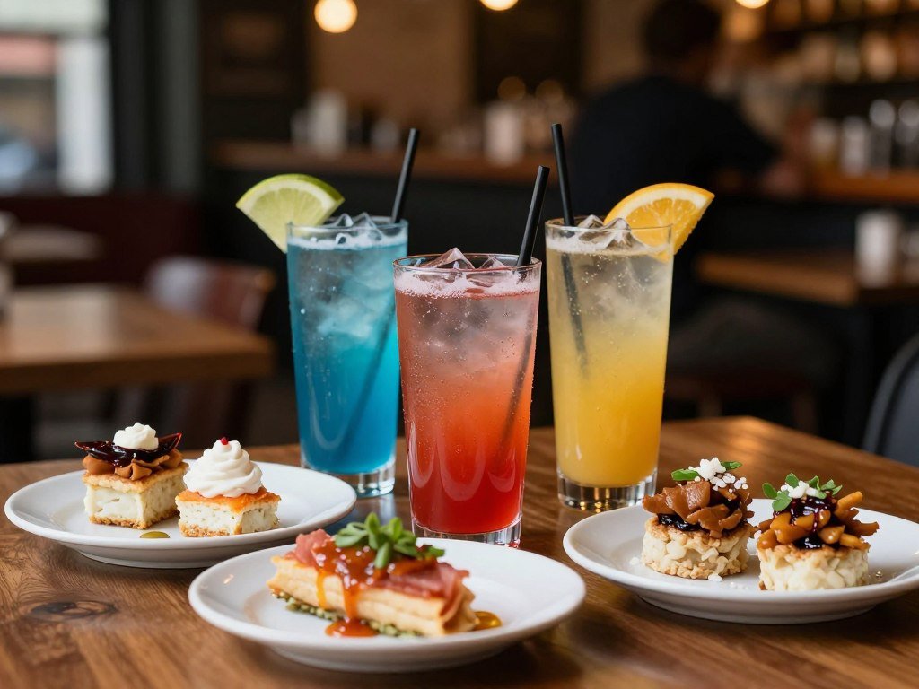 happy hour cocktails and small plates in Luxembourg