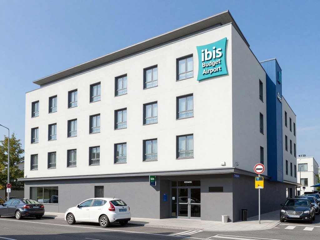 ibis budget Zurich Airport exterior and rooms