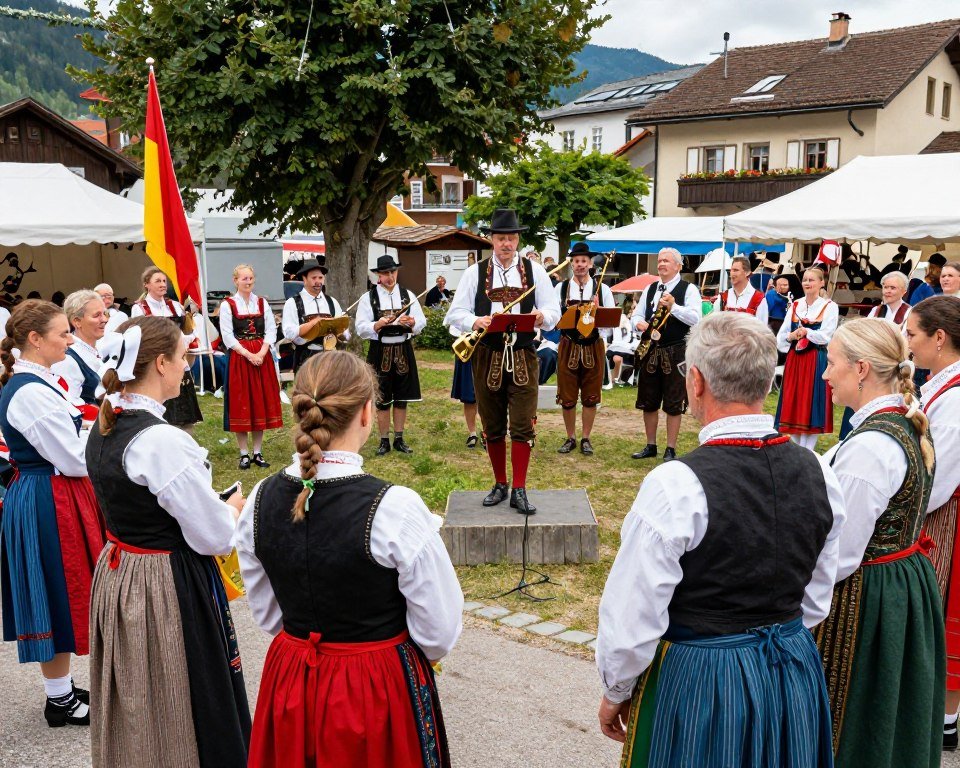 The Best Things to Do in Balzers 11 local festival celebration in Balzers with traditional costumes