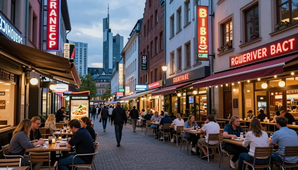 multicultural restaurants in Frankfurt Bahnhofsviertel