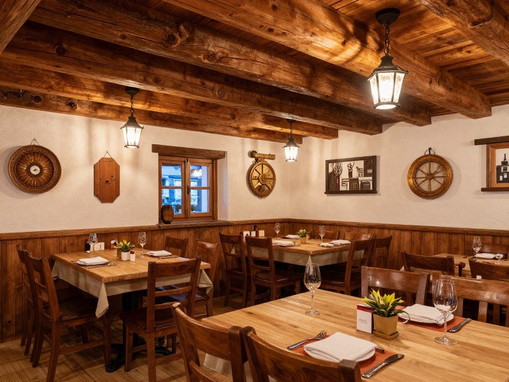 The Best Things to Do in Balzers 12 traditional Alpine restaurant interior in Balzers