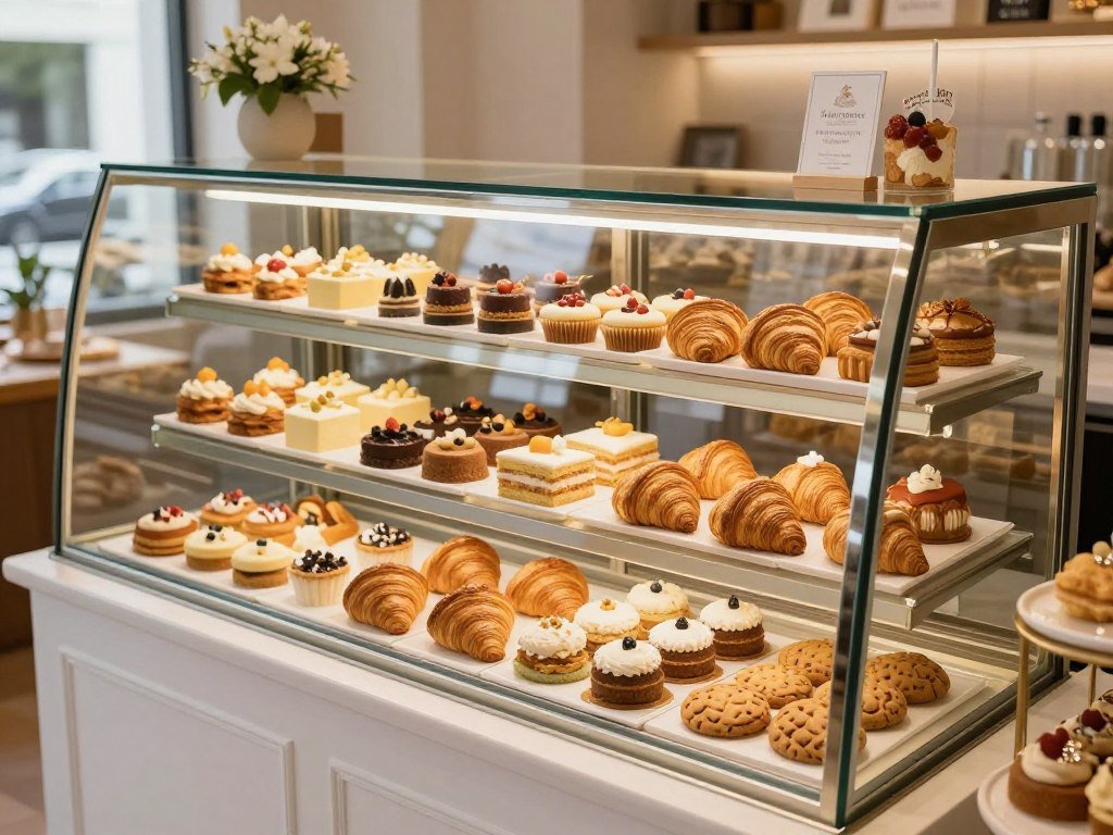 vegan pastries and cakes in Frankfurt bakery